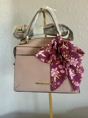 🌸Steve Madden Breese Crossbody Bag Color Dusty Pink, Faux Leather, New with Tags